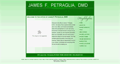 Desktop Screenshot of petragliadmd.com